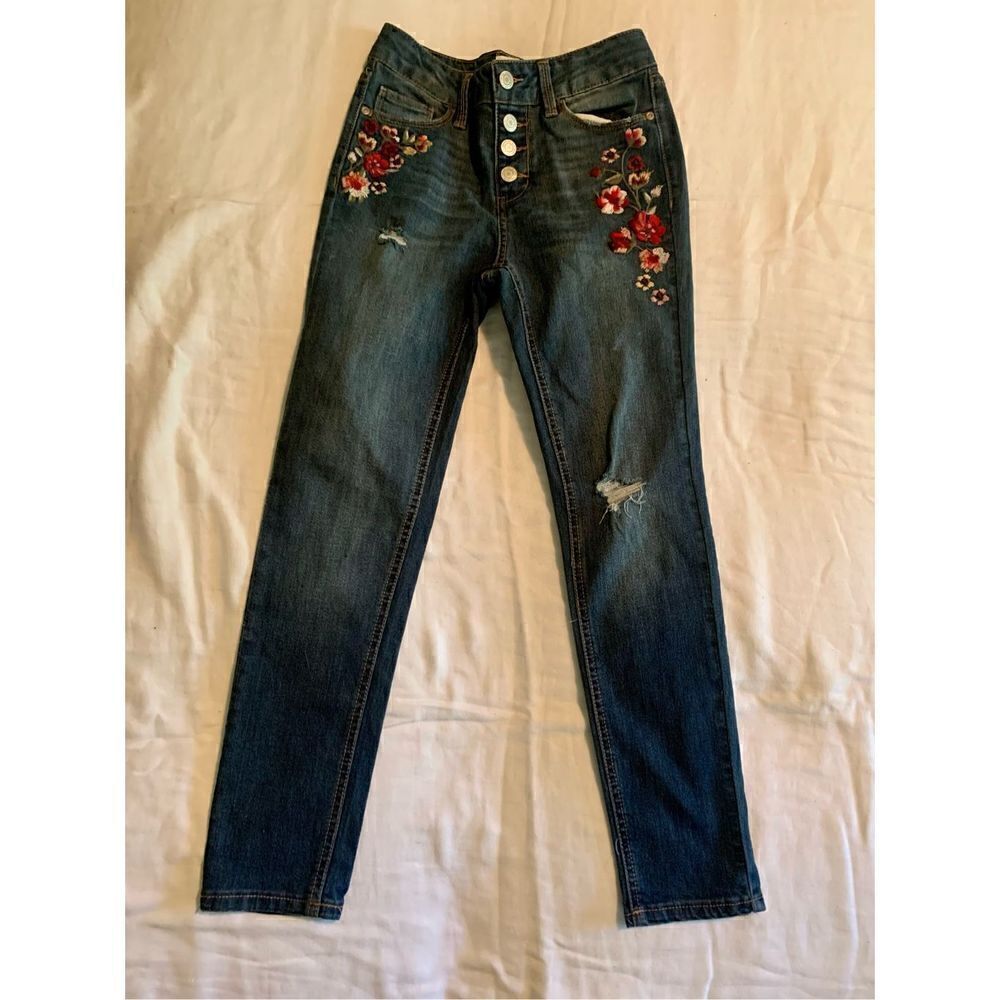 SO Girl’s Embroidered Jeans